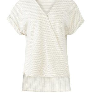 Fleurtine cotton drape shirt